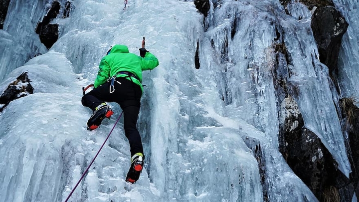 Cascade de glace